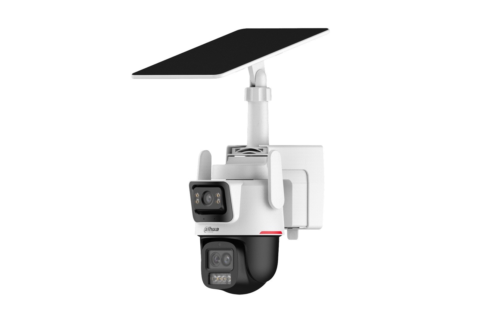 DH-IPC-PTS2649C-3E3Z-4GB20-0280B-PRO. Cámara IP Solar Apollo de 3+3MP WizColor zoom hibrido PT 4G Panel Solar 8W Batería 65 Wh